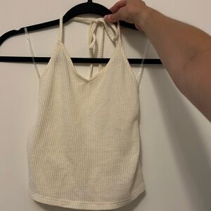 American Eagle NWOT halter new tie back tank top.